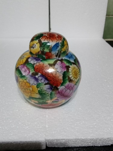 Vintage oriental temple - oriental, floral