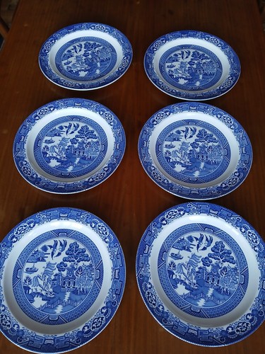 Dinner plates wood sons - 6,