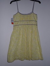 Zara Yellow Skater Dress Size