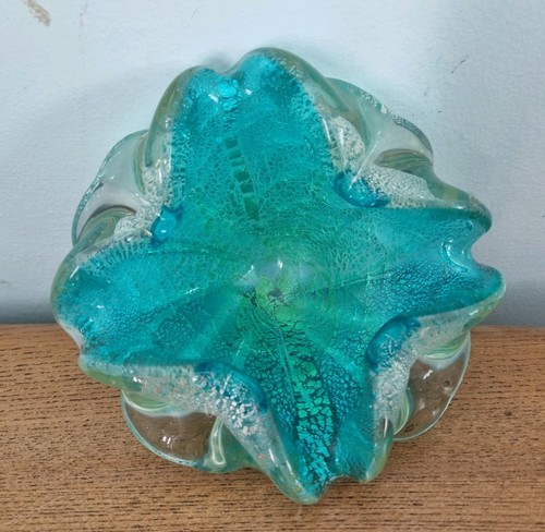 Vintage murano blue - vintage, blue-green