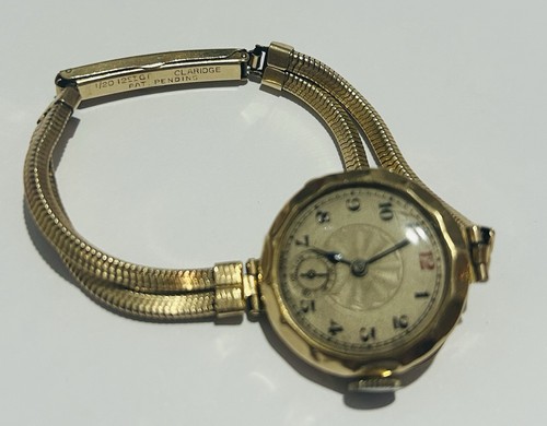 Vintage 9ct gold ladies watch - 9ct,