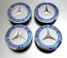 Mercedes Blue Alloy Wheel