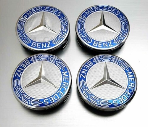 Mercedes blue alloy wheel - alloy,