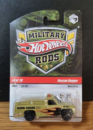 Hot wheels military rods - hot,