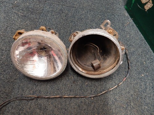 Vintage car spot lights - vintage,