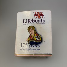 RNLI Life Boat Enamel Metal