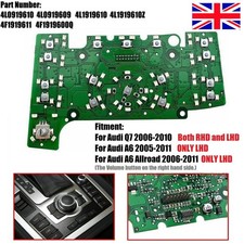 For Audi Q7 06-10 MMI 3G NAVIGATION CONTROL PANEL-ELECTRONICS BOARD 4L0919610_