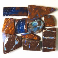 403c AUSSIE QUEENSLAND 10x BOULDER OPAL PREFORM ROUGH RUB PARCEL OCA18669