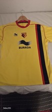 WATFORD FC HOME SHIRT SIZE
