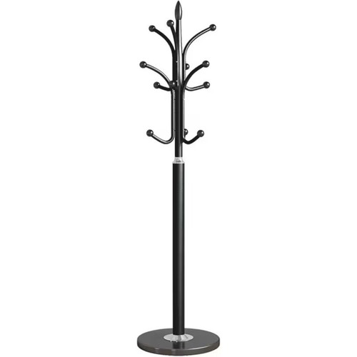 Black metal coat - rack, stand