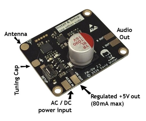 Fm converter module - fm-dw,