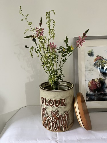 Tremar pottery cornwall flour - pottery,