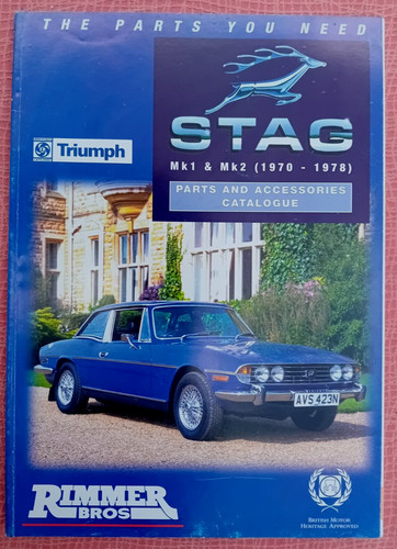 Rimmer bros triumph stag - rimmer,