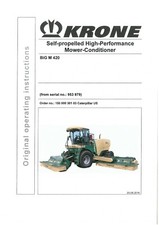 Krone Mower Conditioner Self