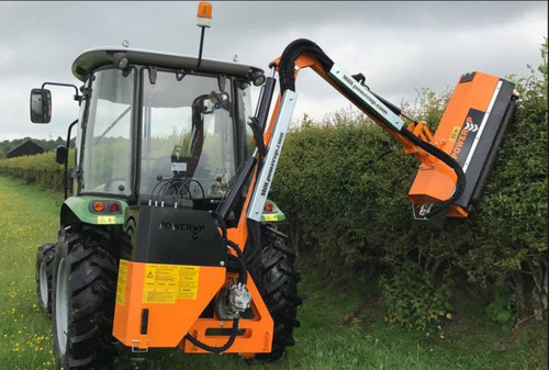 Tractor pto flail mower hedge - flail,