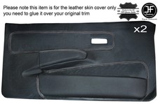 WHITE STICH 2X FRONT FULL DOOR