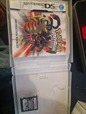 Pokémon Platinum Version (Nintendo DS, PAL) Genuine – Case & Instruction Booklet
