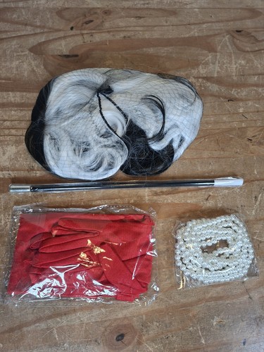 Lady cruella wig costume evil - costume,
