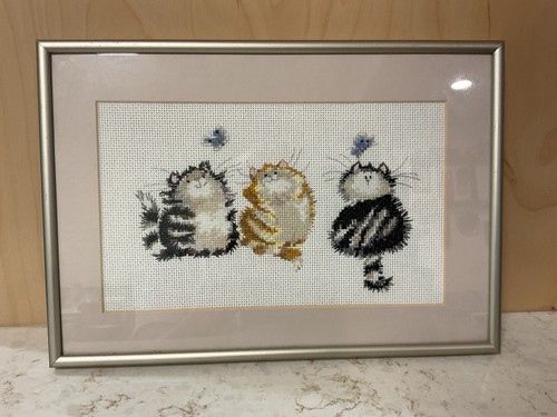 Cross stitch caterflies - cross,