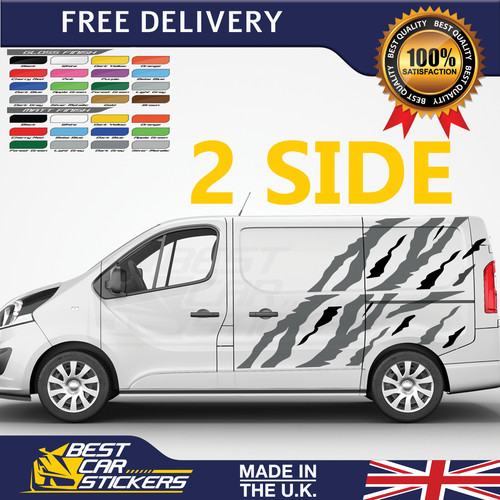 Stickers for vauxhall vivaro - for,