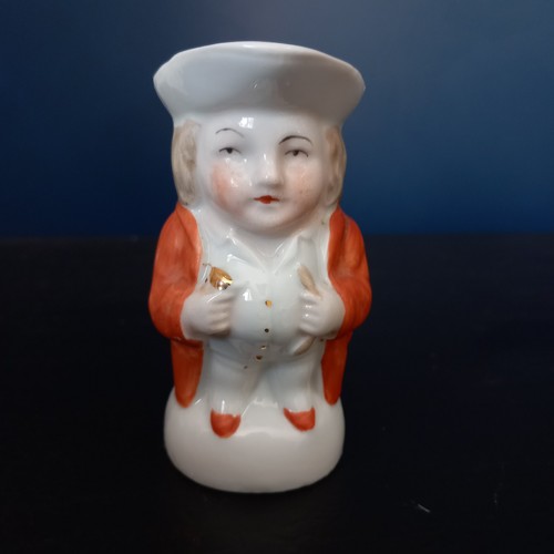 Antique toby jug hand - jug, painted