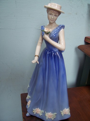 Old tupton ware lady - old,