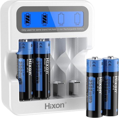 Hixon lithium rechargeable - aa,