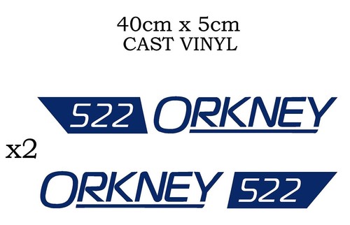 Orkney 522 restoration - restoration, decal