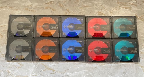Sony md80 colour minidisc - md80,