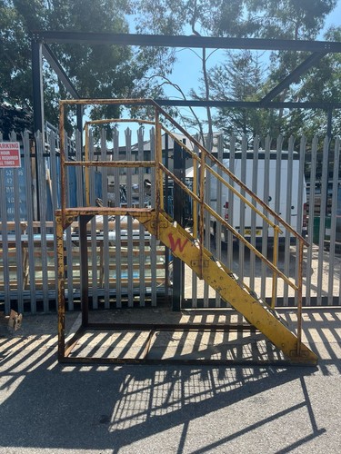 Metal access staircase 1 4m - metal,
