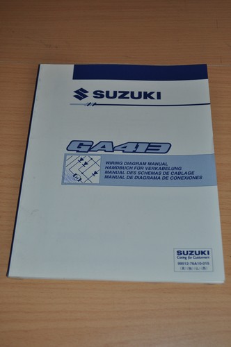 Werkstatthandbuch suzuki - werkstatthandbuch, ga