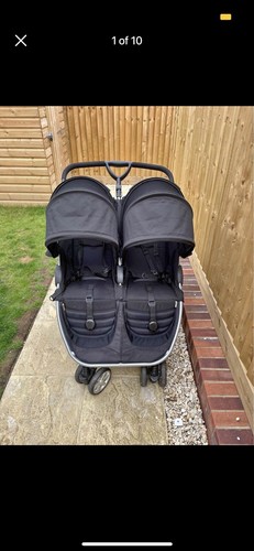 Double pram baby - double,