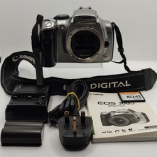 Canon EOS 300D Digital SLR Camera + Compactflash, Battery, Charger & Manual. VGC