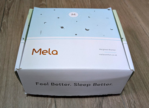 Mela weighted blanket grey - weighted,