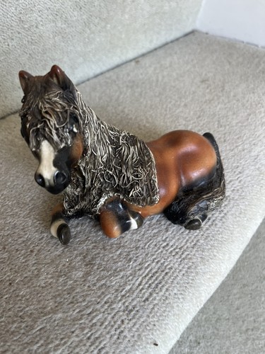 Cheval ceramic vintage brown - cheval,