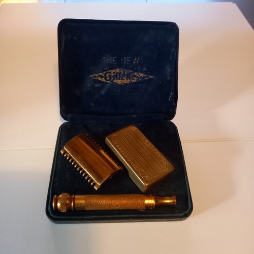 Vintage cased gold - vintage, plated