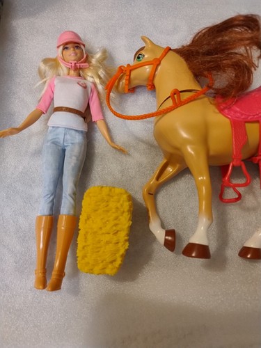 Barbie horse doll set - doll,