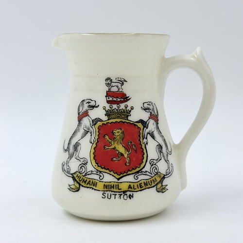 Vintage swan crested china - swan,