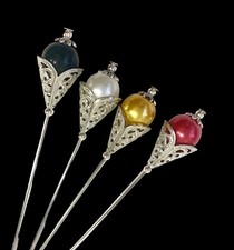 Beautiful Long Pearl Hat Pins