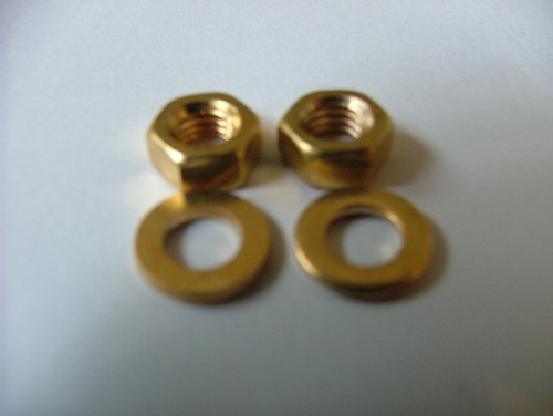 Brass threaded nuts - mm,