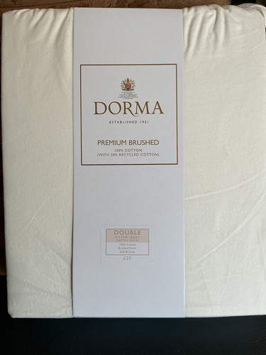 Dorma brushed cotton 35cm - cotton,
