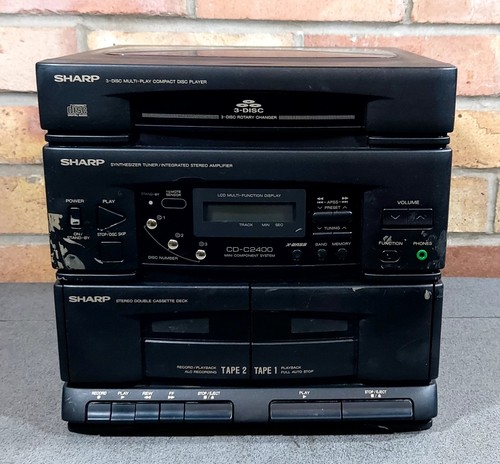 Sharp c2400 mini component - cd-c2400,