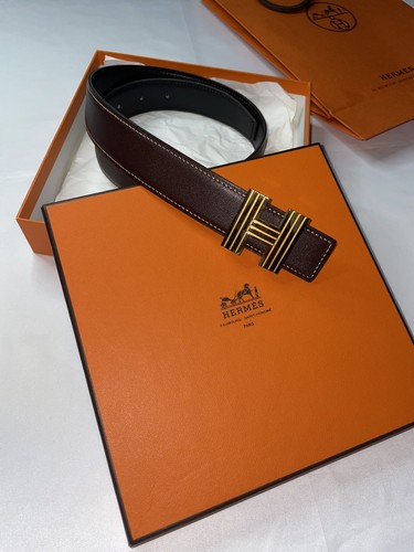 Hermès reversible brown - reversible, &