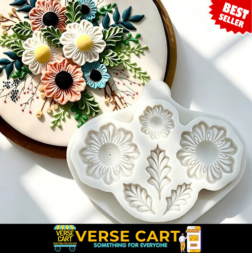 Floral swag drop silicone - swag,
