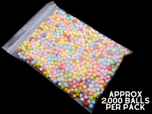 Polystyrene craft filler beads - craft,