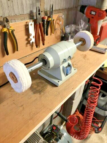 Bench polisher polishing - bench,