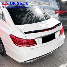 For Mercedes E Class Coupe W207 C207 Rear Black Boot Spoiler Lip Wing 2009-2017