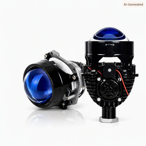 Led projector lens - 2.5", bi‑led