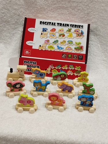 Digital animal themed train - animal,