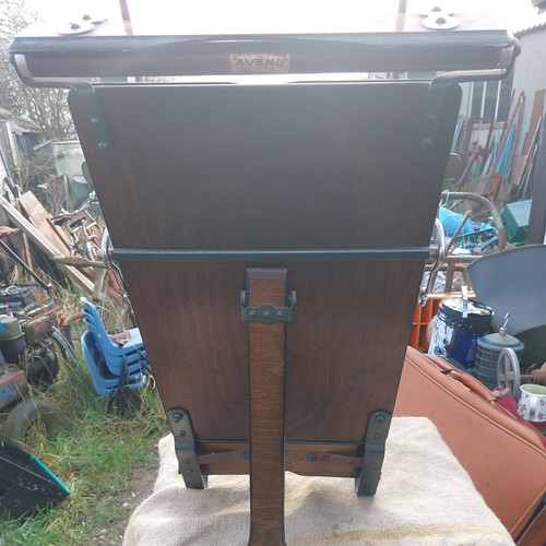Vintage wooden trouser press - trouser,